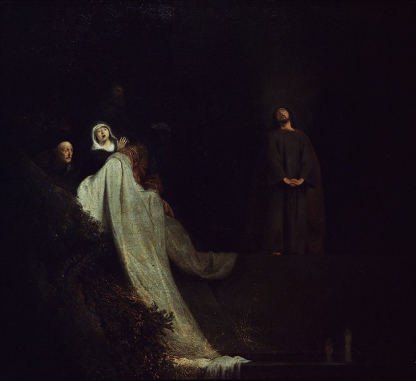 Opwekking van Lazarus by Jan Lievens
